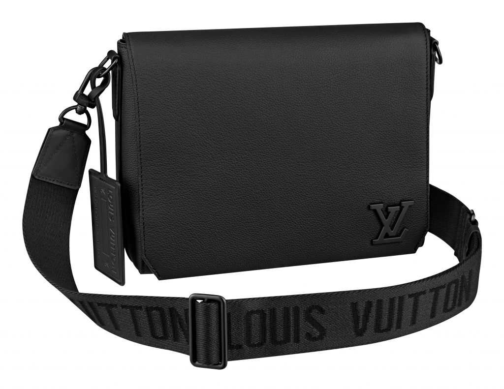 Louis Vuitton Virgil Abloh Black Monogram Seal City Keepall Black