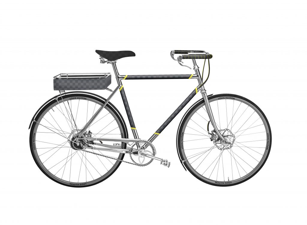 A closer look at the Maison Tamboite x Louis Vuitton Bike
