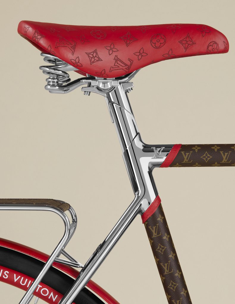 Louis Vuitton's Maison TAMBOITE's LV Monogram Bike Combines
